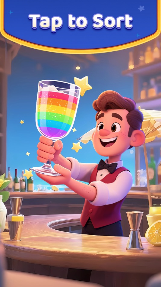 #1. Happy Sort - Water Sort Game (iOS) 来自: Cedar Games Studio