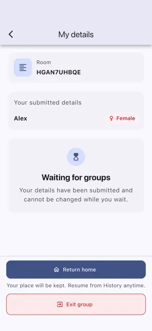 iGrouping screenshot 2
