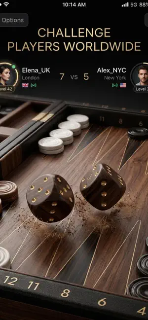 No Ads Backgammon screenshot 1