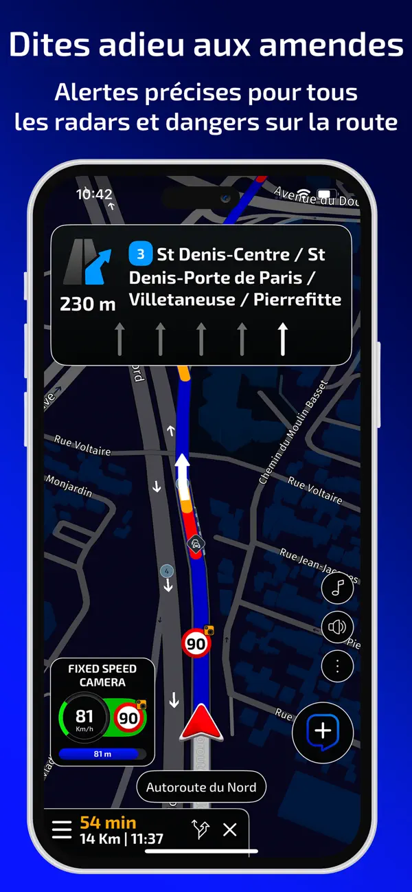 Screenshot #3 pour Radarbot: Détecteur de radar