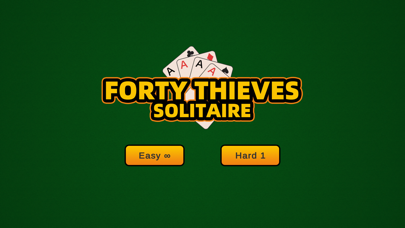 Forty Thieves Solitaire Pro Screenshot