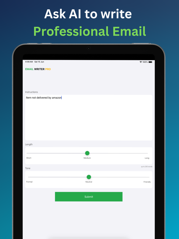 Email Writer : AI Email Writer