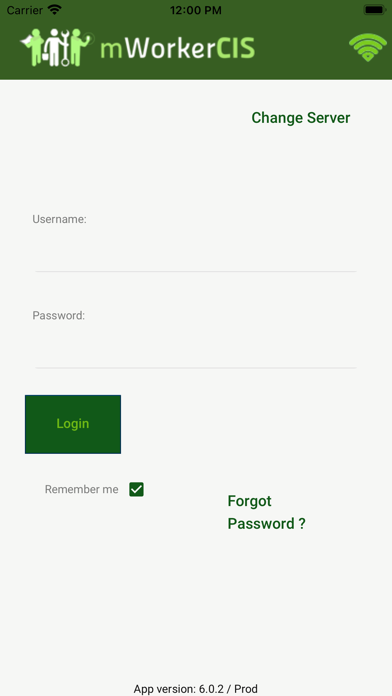 Screenshot #1 pour mWorkerCIS