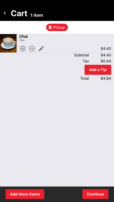 Cherry Street Coffee House Screenshot