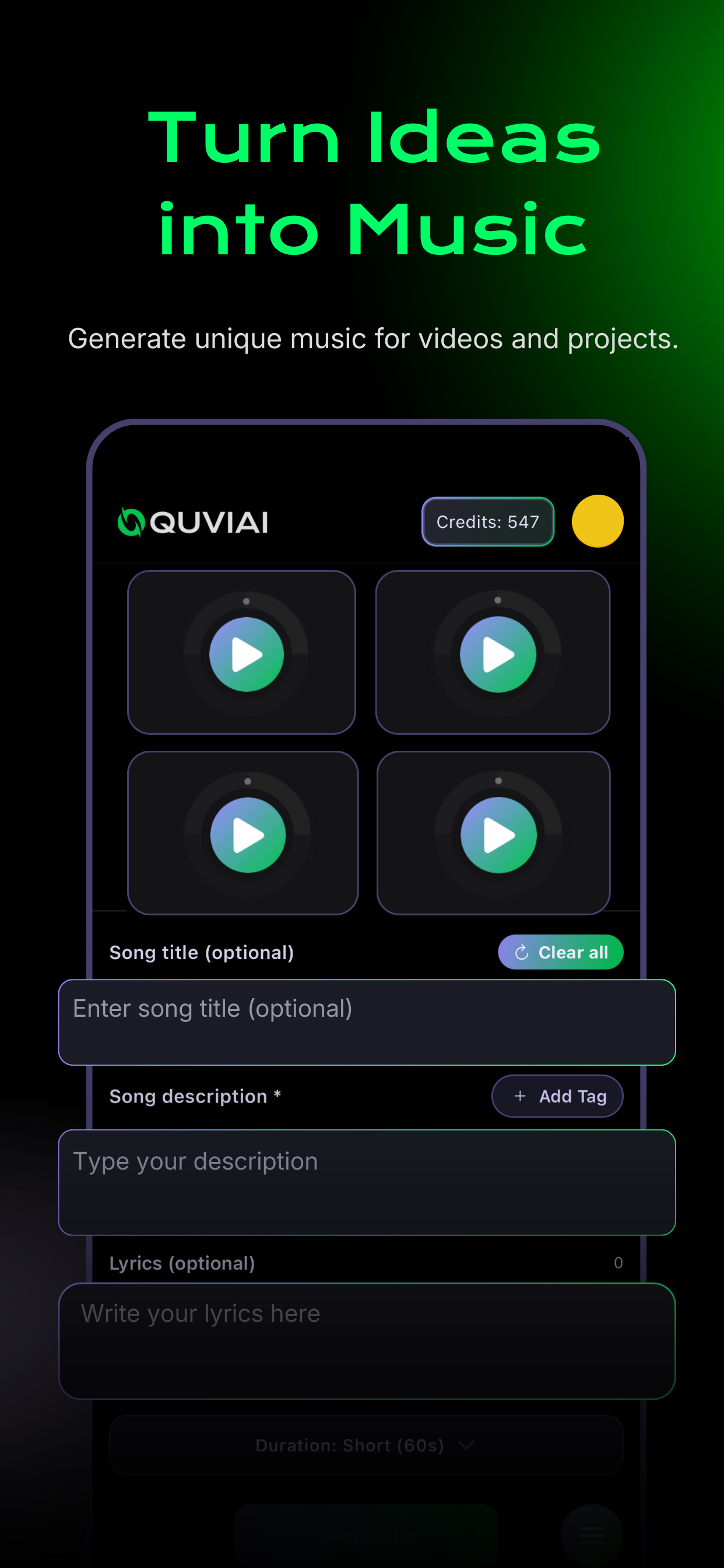QUVIAI - AI Images & Videos screenshot 6
