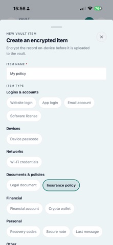 Digital Legacy Vault: Secure Screenshot 5 of 8