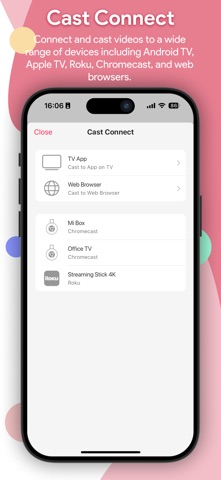 aPlayer - Video Player & Cast screenshot