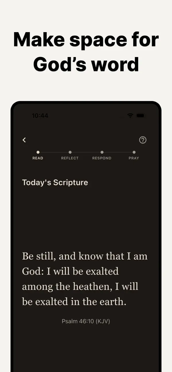 #2. Bible Focus: Quiet Scripture (iOS) Ved: Value Makers Inc.