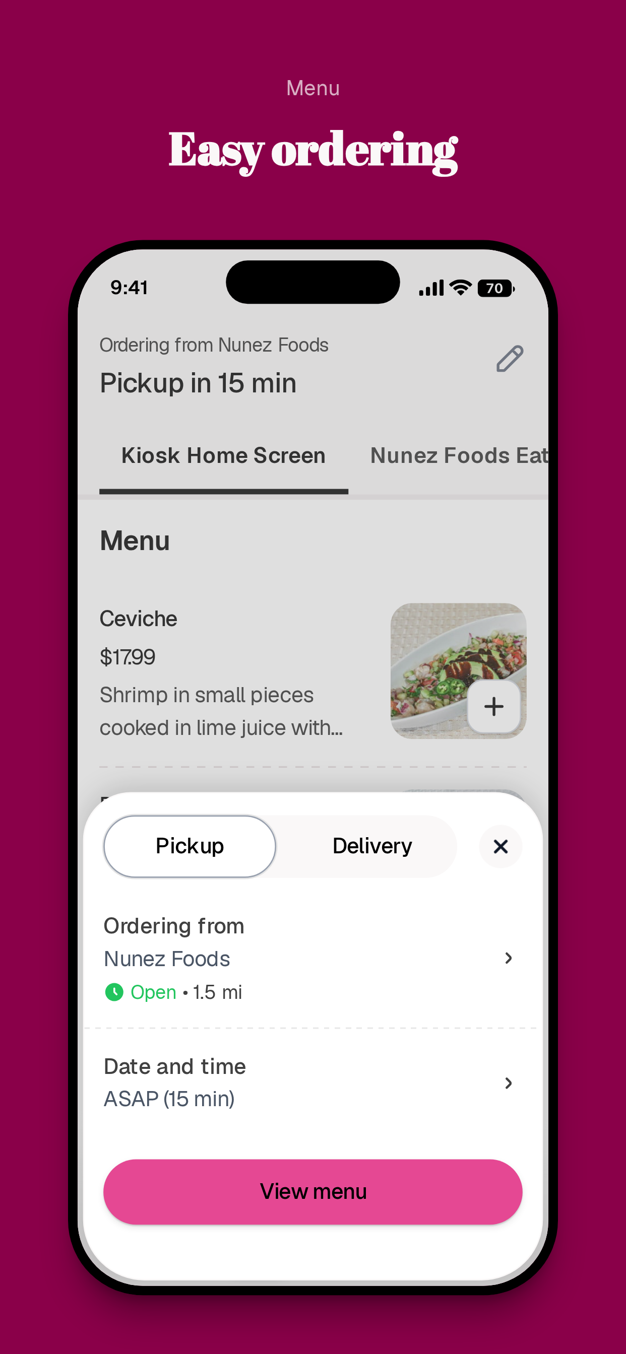 Nunez Foods screenshot 3