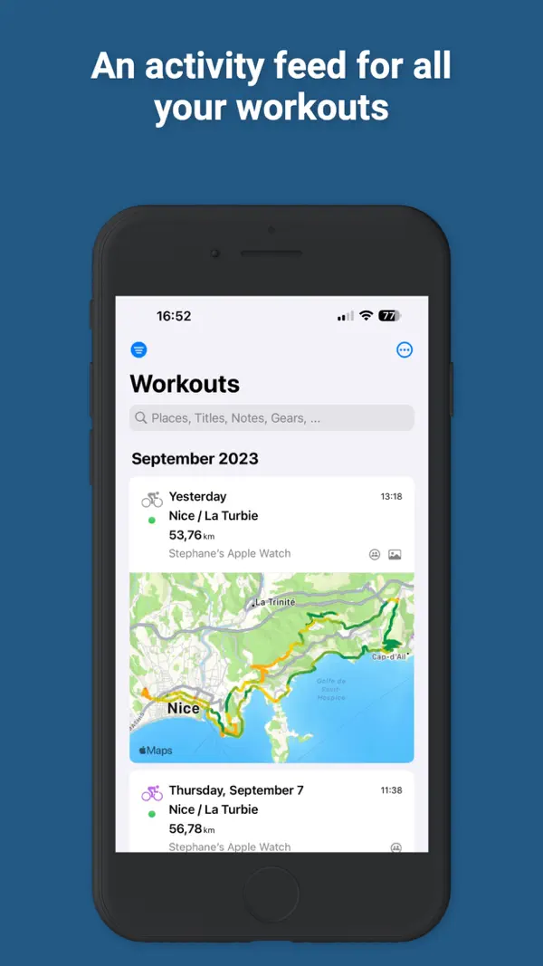 HealthFit Screenshot 1