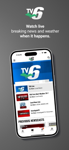 TV6 & FOX Up - WLUC News app screenshot