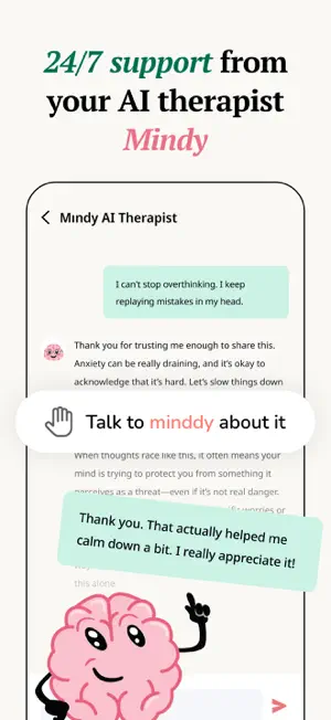 MindBuddy: Mood Journal & CBT screenshot 4