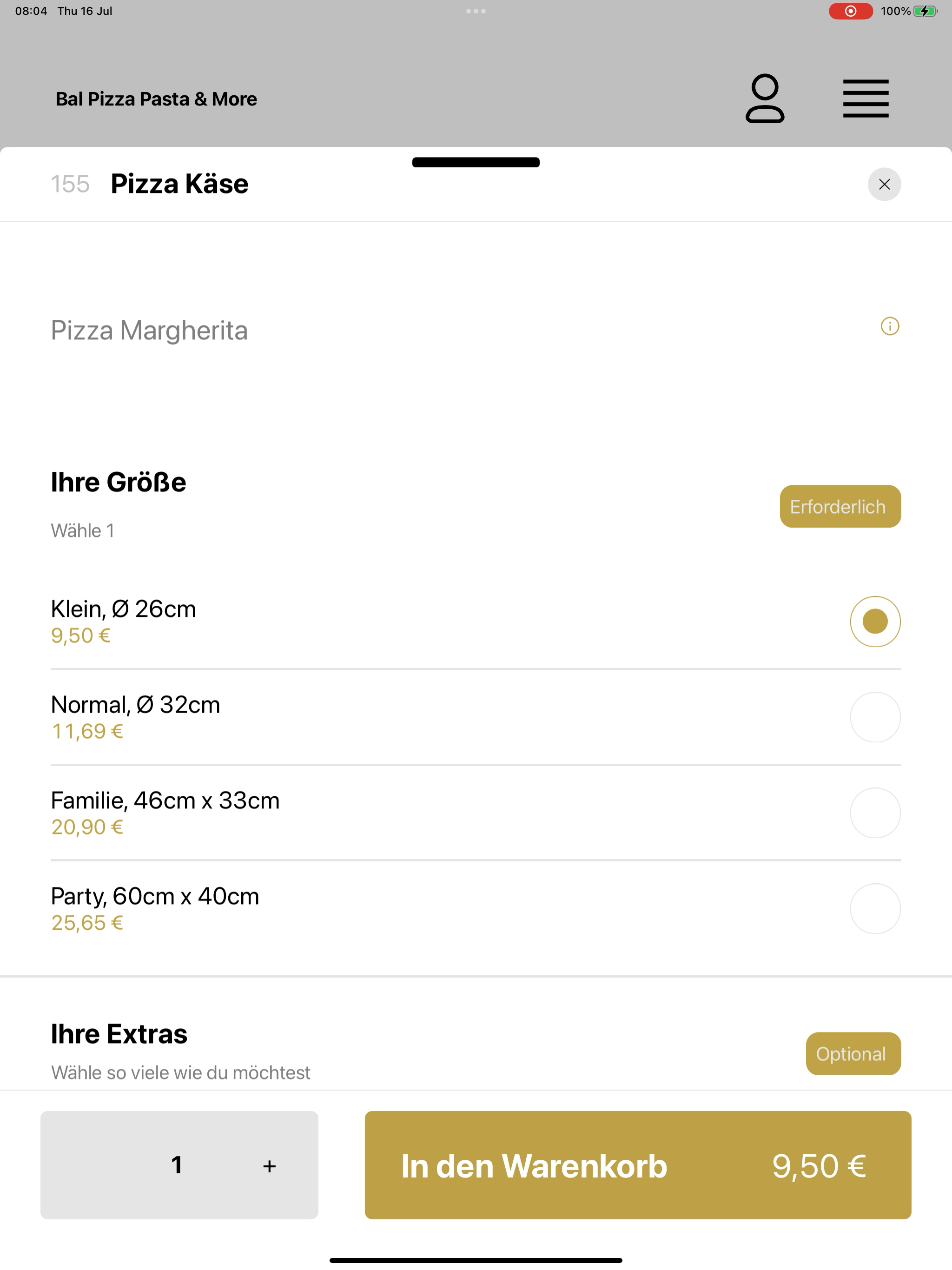 Bal Pizza Pasta & More screenshot 15