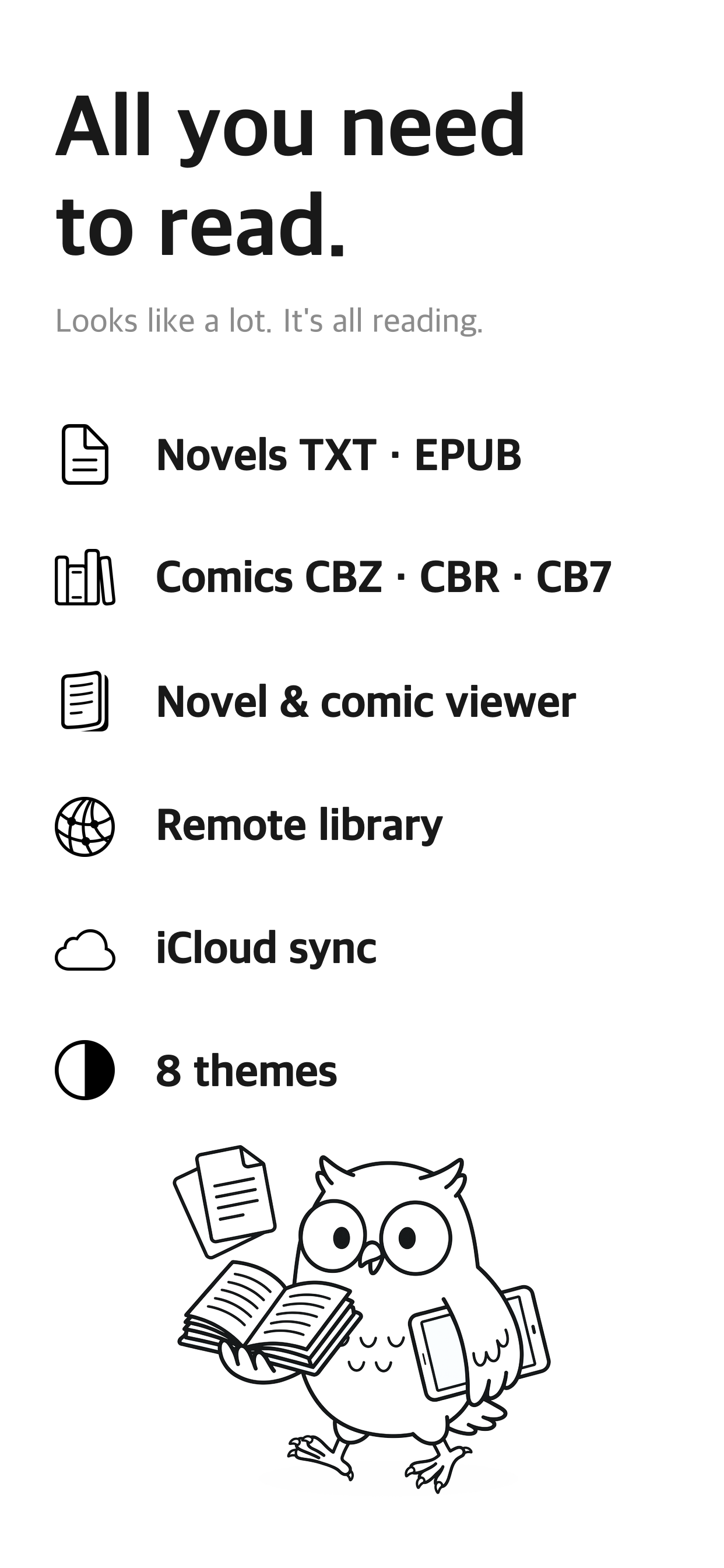 ReadMe - Novel & Comic Reader screenshot 10