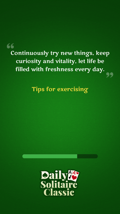 Daily Solitaire Classic Joy Screenshot