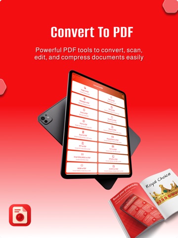 PDF Scan & Convert iPad screenshot