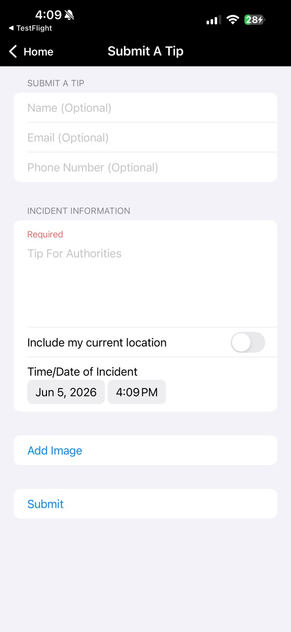 iPhone screenshot