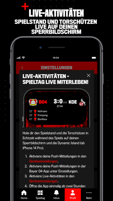 Bayer 04 Leverkusen Screenshot
