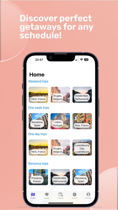 Been Traveler Pin Trip Tracker Screenshot