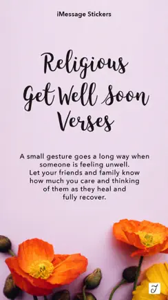 Religious Get Well Soon Verses iPhone image 1