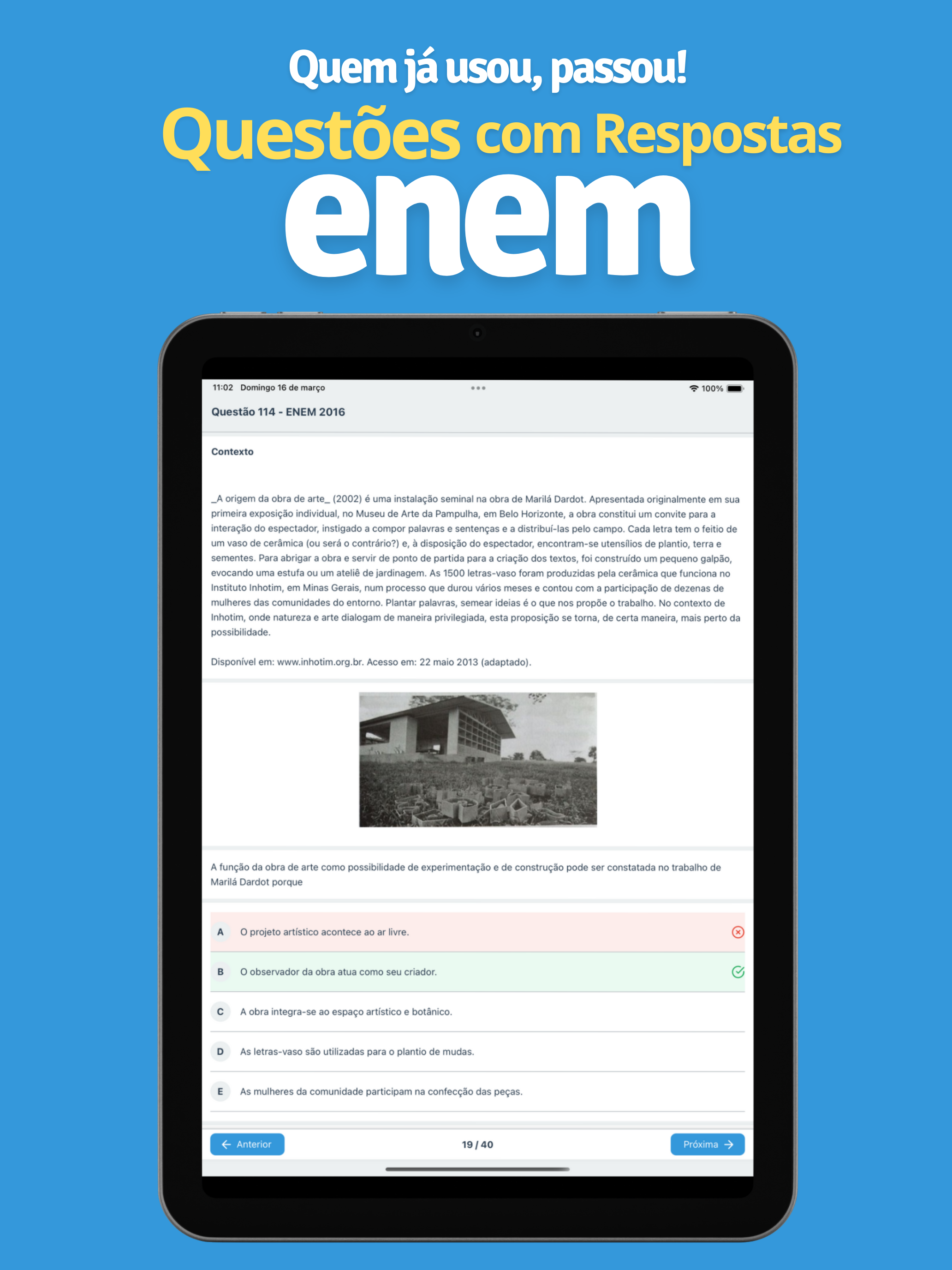 Enem Questões e Simulados