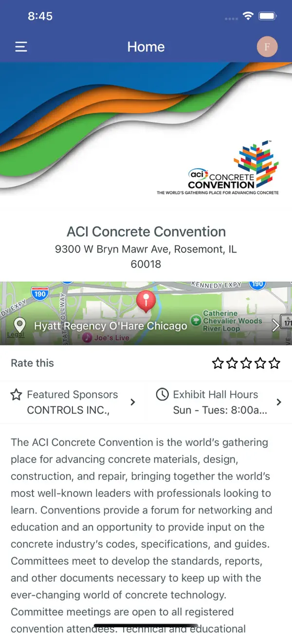 Screenshot #1 pour ACI Convention
