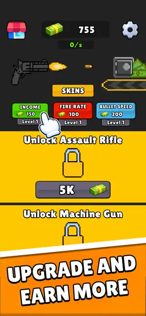 Pixel Gun Tycoon screenshot 1