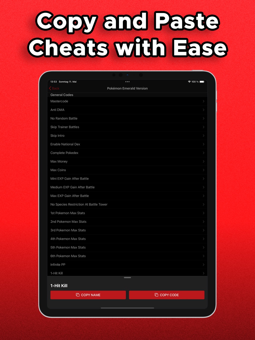 iPad screenshot