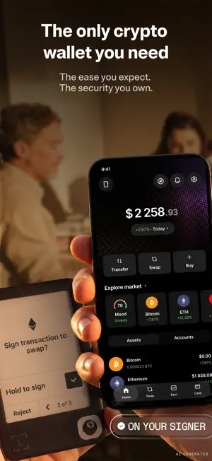 Ledger Wallet™ Crypto Wallet screenshot 1
