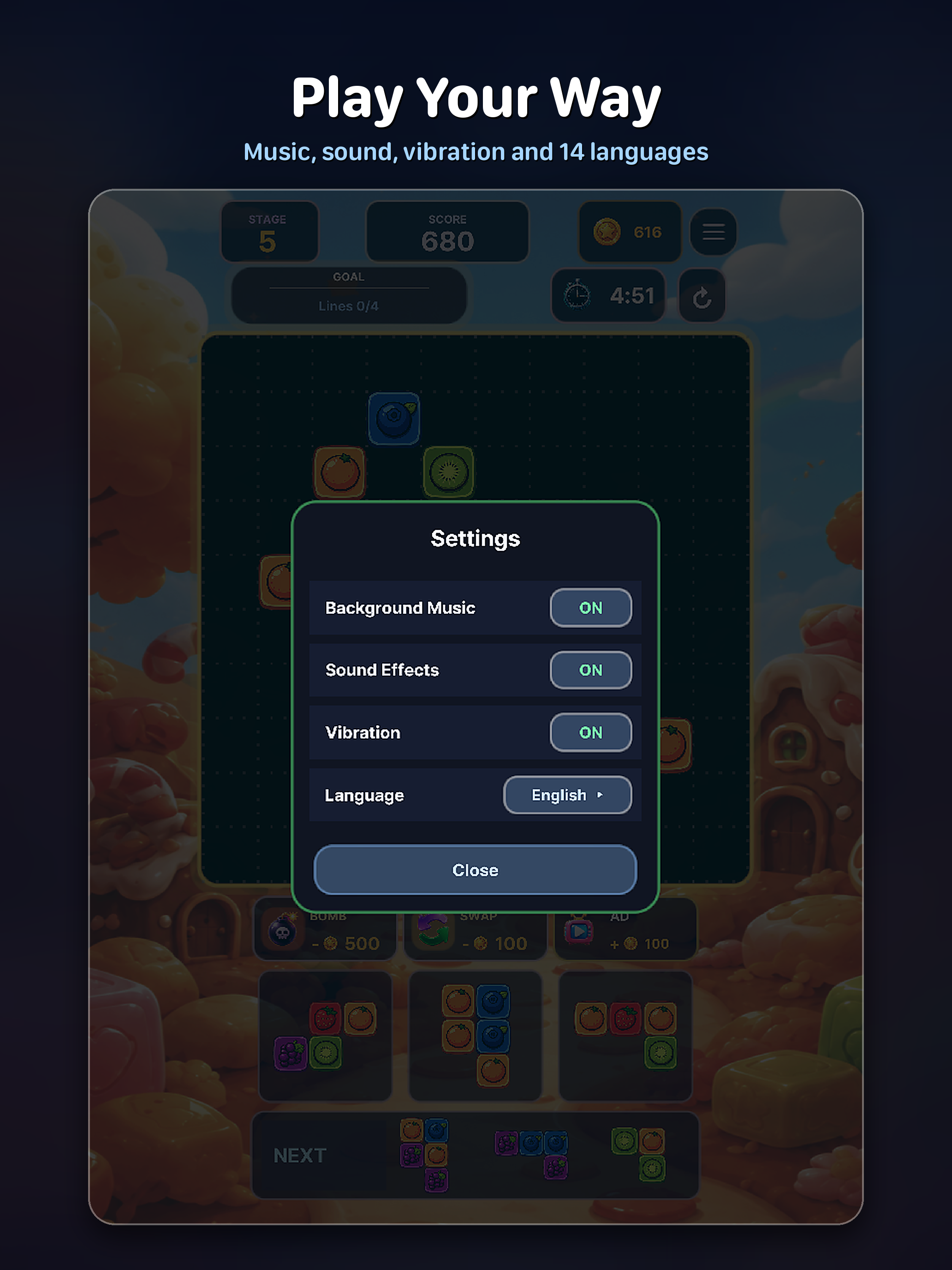 JELLIBLOCK: Block Puzzle screenshot 19
