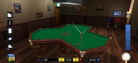 Pro Snooker 2026 - Explore the unique, non-standard table shapes and the rich, detailed 3D game environments.