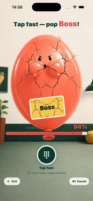 RageSmash Balloon screenshot 1