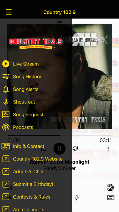 Country 102.9,  Hutchinson, KS Screenshot