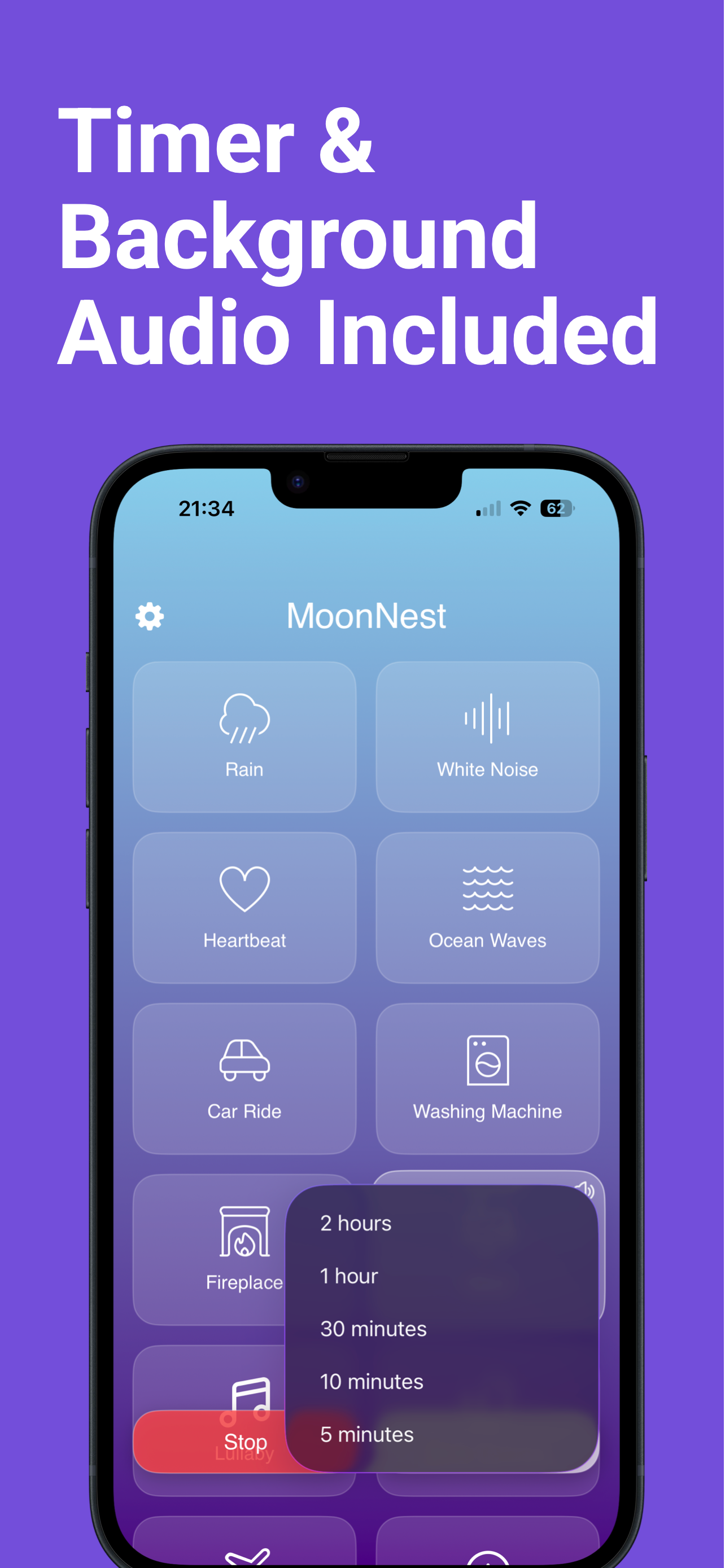 MoonNest: Baby Sleep Sounds screenshot 3
