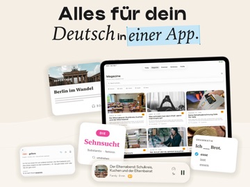 Germanize: Deutsch lernen iPad screenshot 1