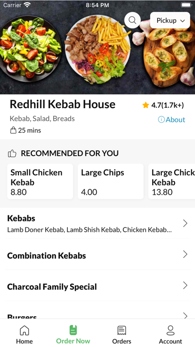 Redhill Kebab House. Screenshot