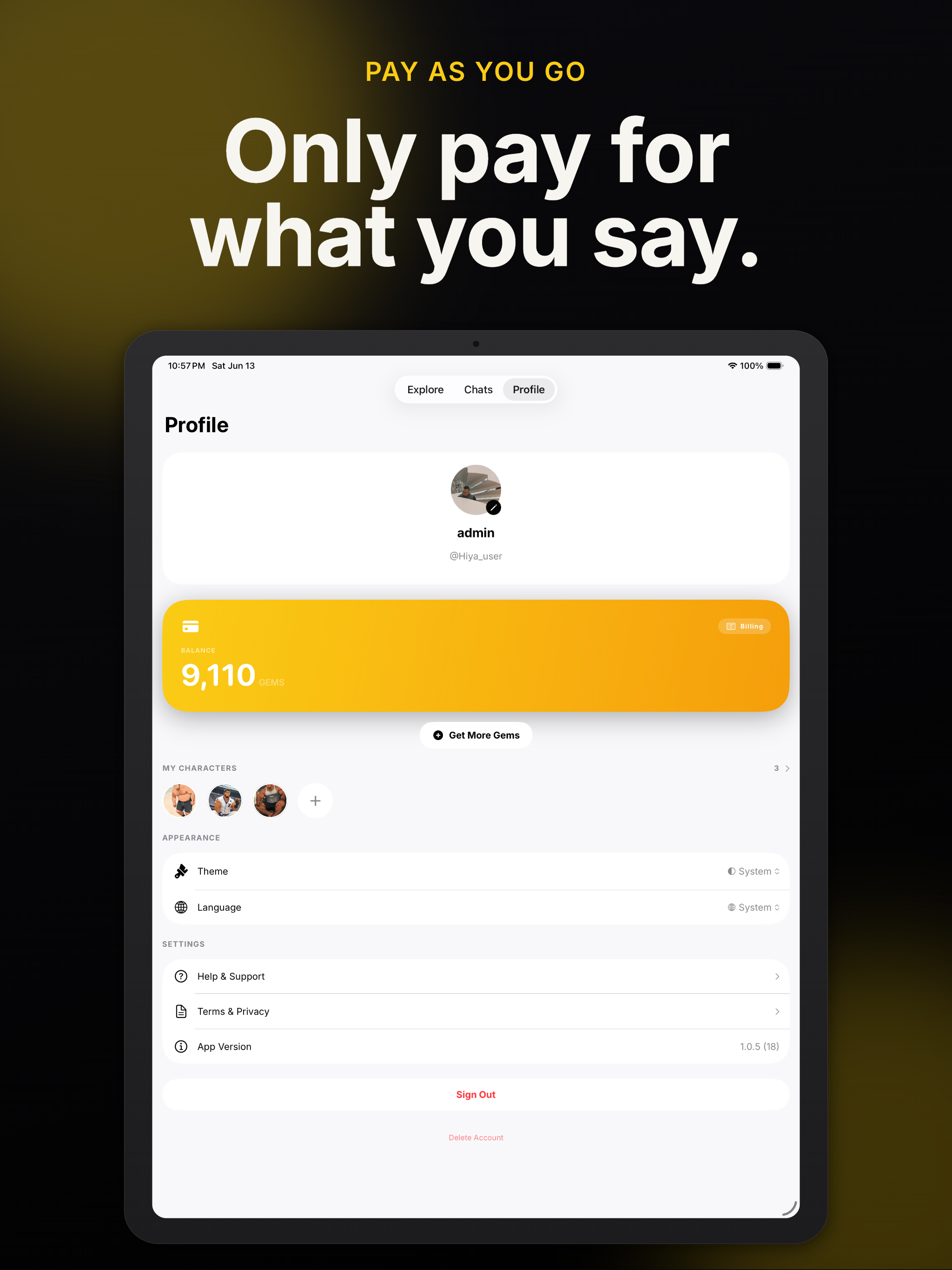 Hiye - AI Chat screenshot 6