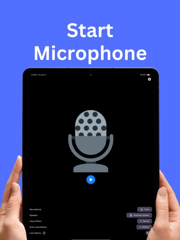 Microphone - Megi iPad screenshot