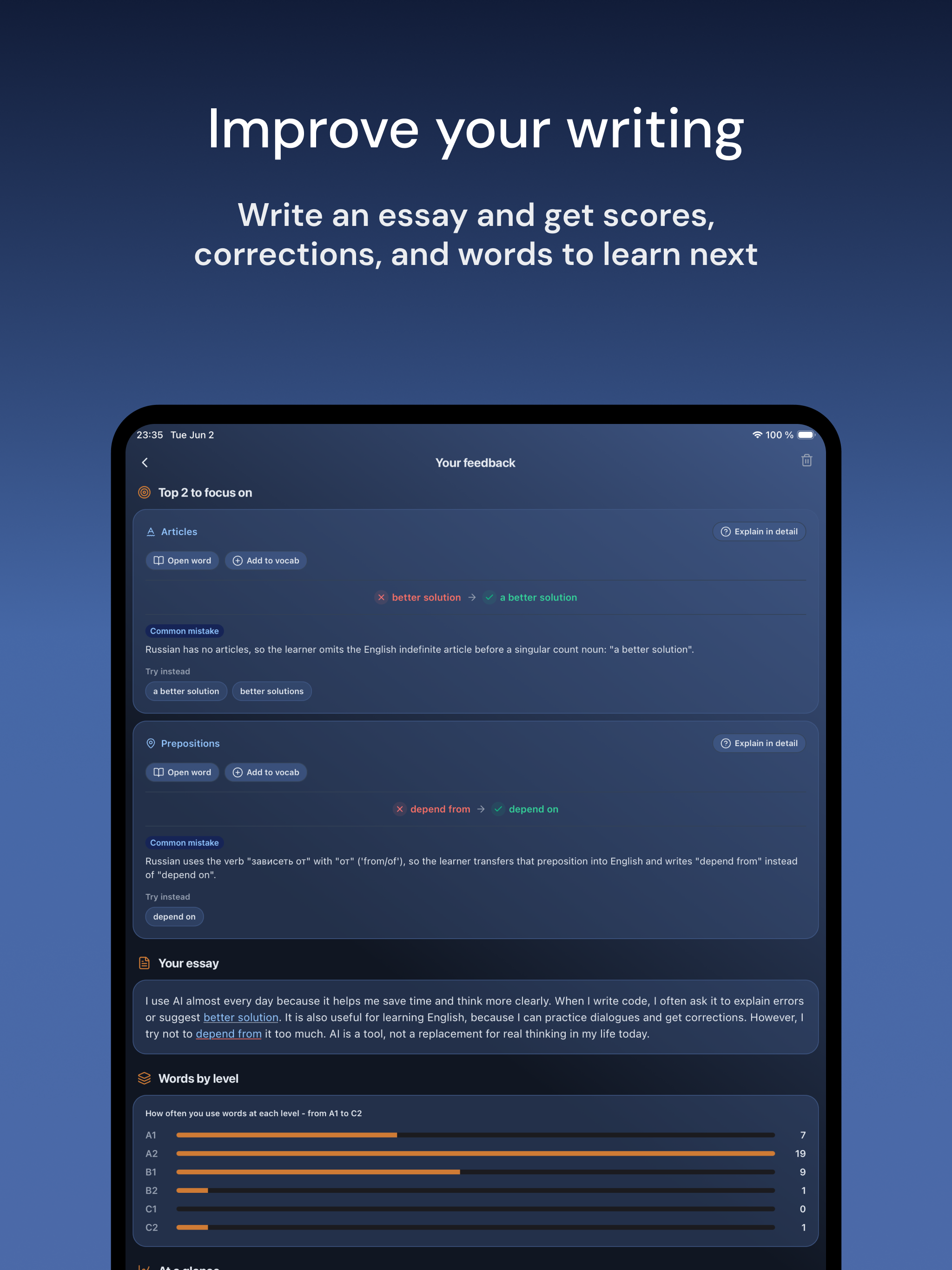 SUFX: Learn English by Reading screenshot 16
