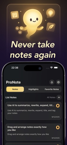 Pro Note : Snapper, Post-it Screenshot 1 of 4