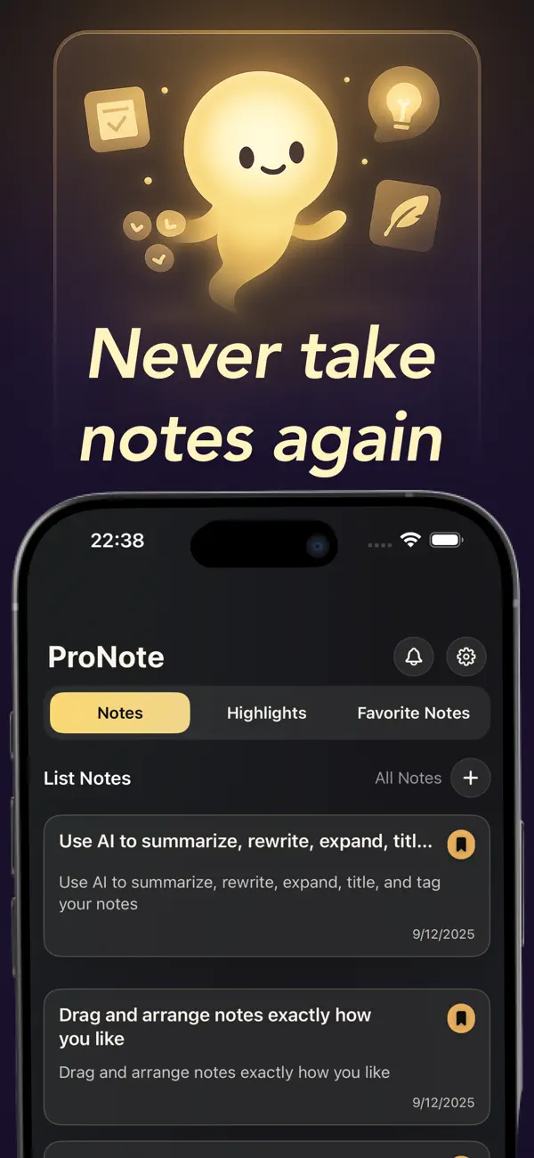 Screenshot #1 pour Pro Note : Snapper, Post-it