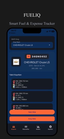FuelIQ: Fuel & Expenses — скриншот 1