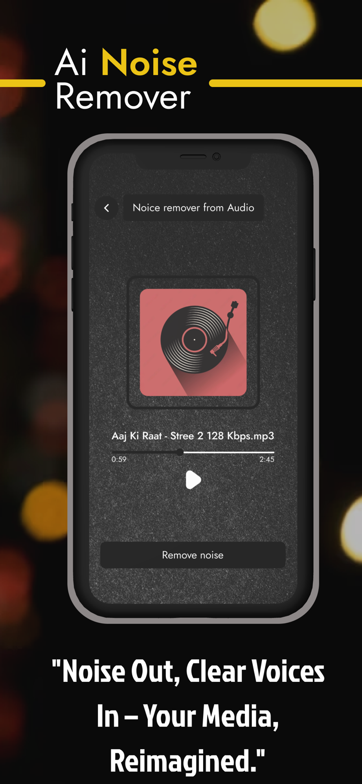 AI Noise Remover: Clean Audio screenshot 1