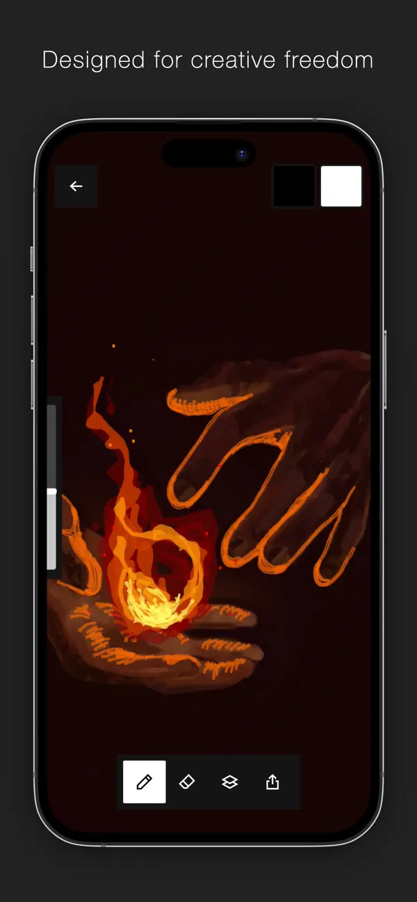 #3. AmberDraw: Animated Drawing (iOS) โดย: Mykyta Gaidukov