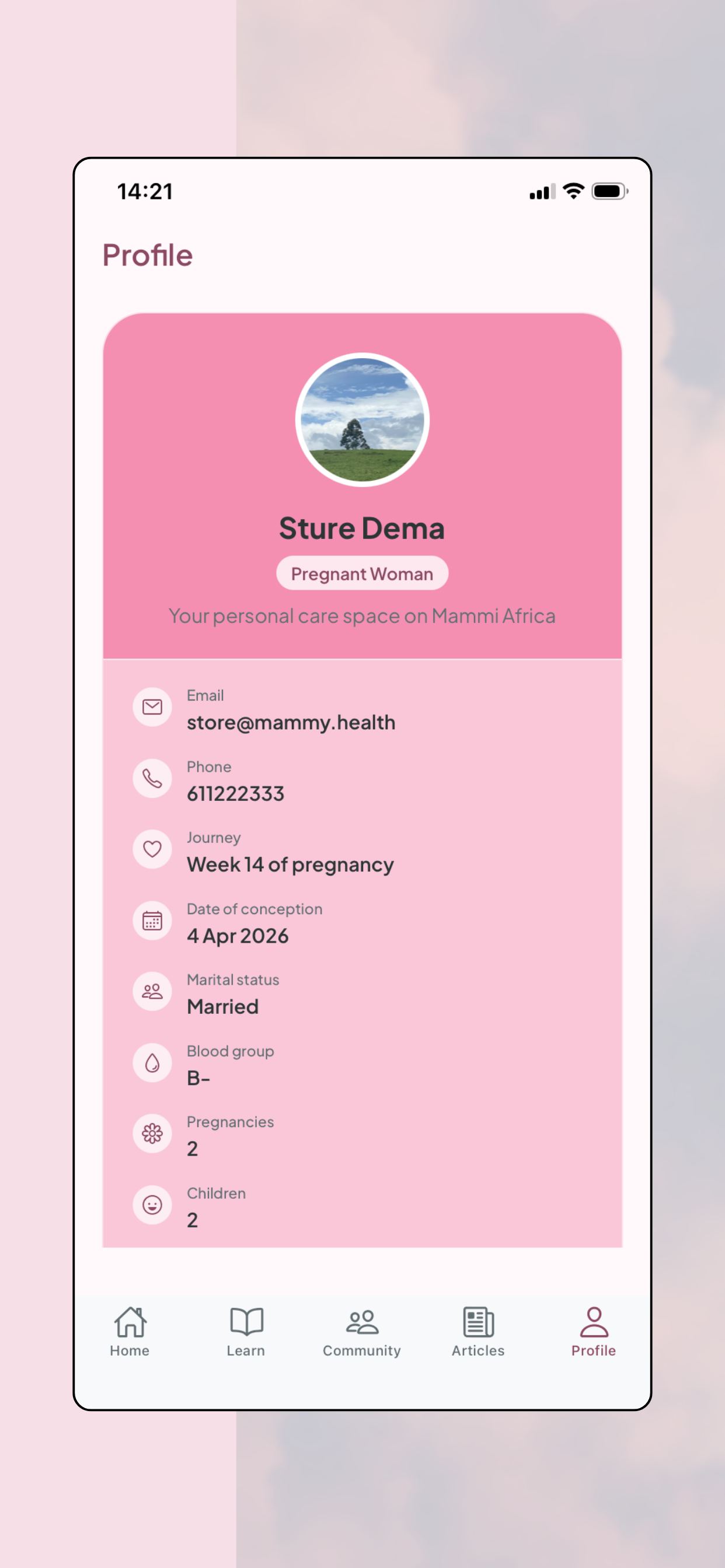 Mammy's Health screenshot 5