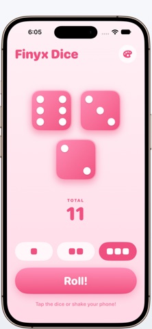 Finyx Dice – Kids Dice Roller screenshot 3