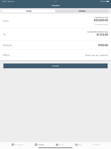 App screenshot