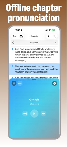 King James Bible -Offline chat iPhone screenshot