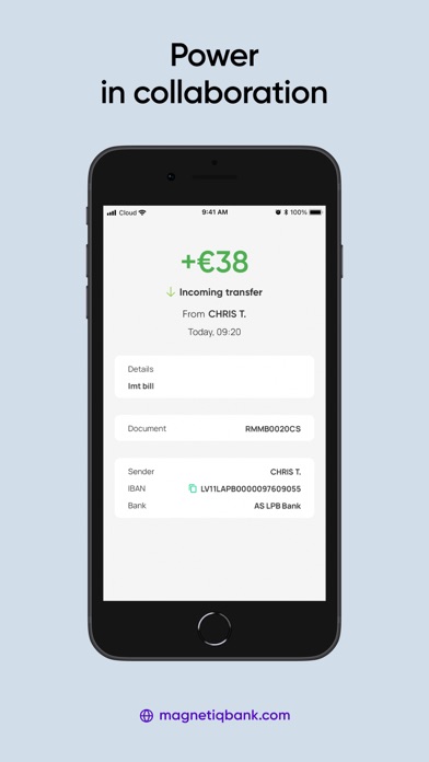 Magnetiq Bank Screenshot