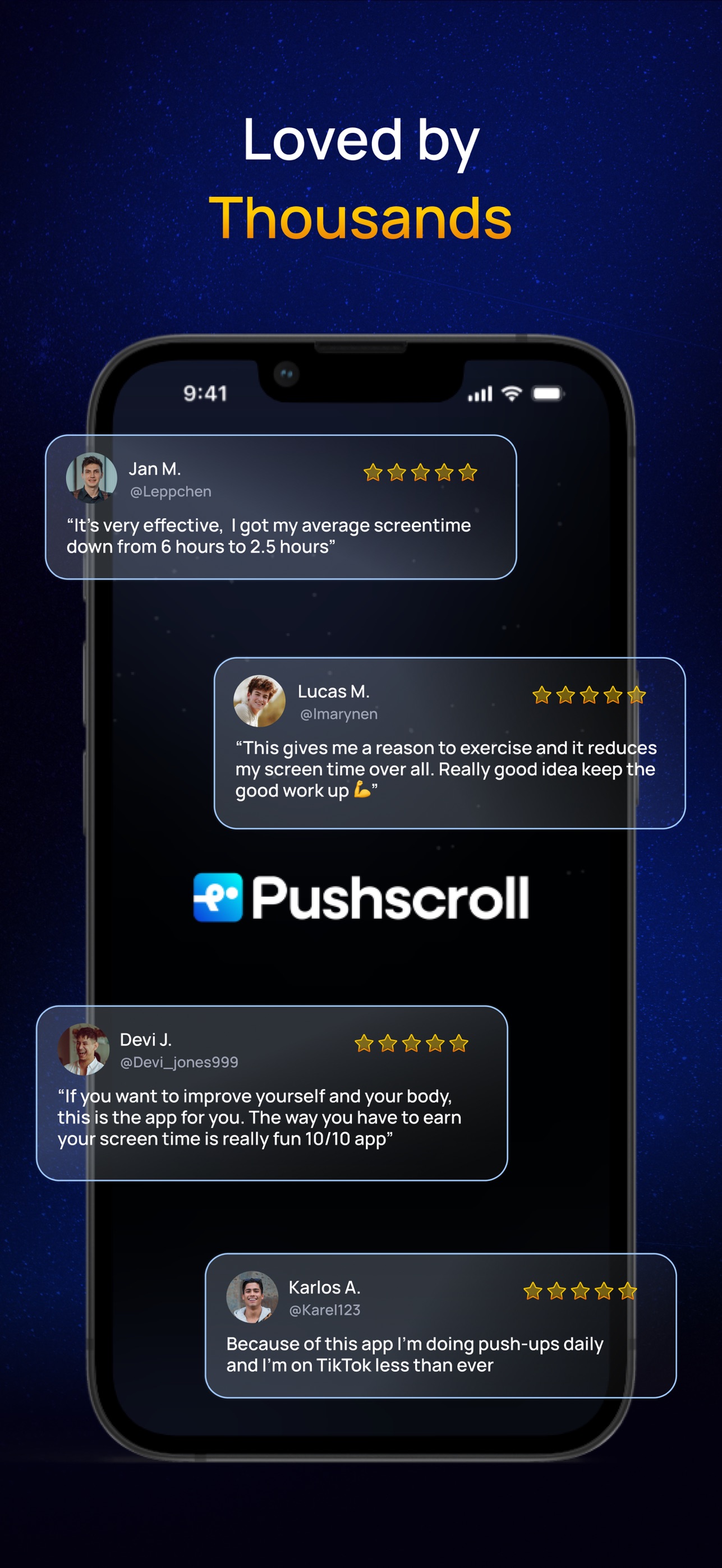 Screenshot 8 of Pushscroll: Exercise To Scroll